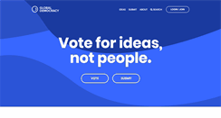 Desktop Screenshot of globaldemocracy.com